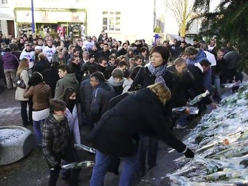 Marche blanche en hommage à Yohann Blérard