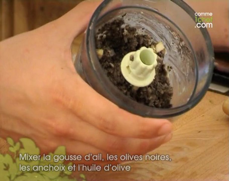 Recette cuisine : Tapenade