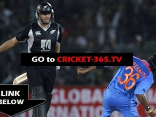 India vs New Zealand Live Streaming 3rd ODI 2010
