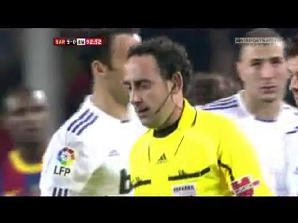 Sergio Ramos vs Messi red card