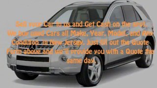 Sell My Car NJ, Buy My Car New Jersey, Cash For Cars NJ