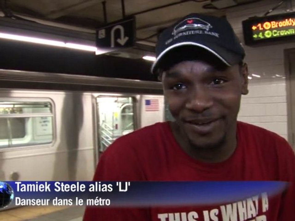 Le "break dance" virevolte dans les rames du métro de New York
