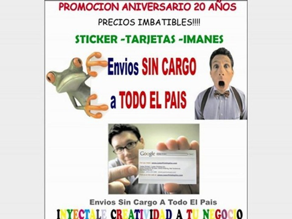 tarjetas personales