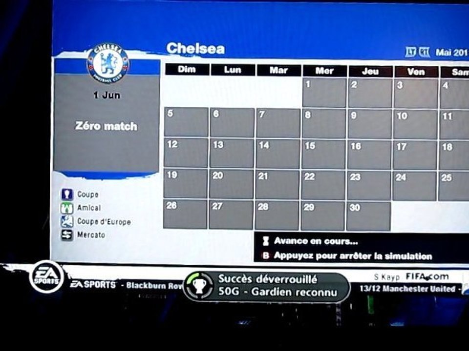 FIFA 11 - Succès [Gardien reconnu]