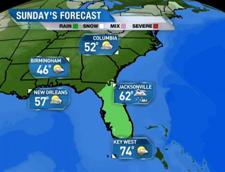 Southeast Forecast - 12/03/2010