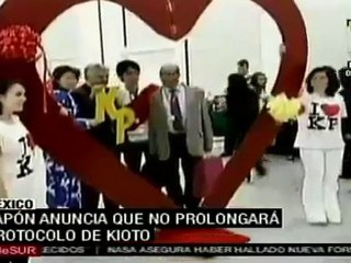 Japón no prolongará Protocolo de Kyoto