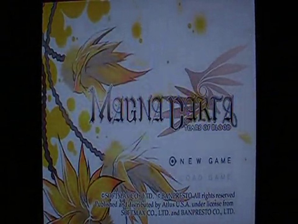 First Level - Test - Magna Carta Tears of Blood P1 - PS2