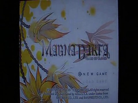 First Level - Test - Magna Carta Tears of Blood P1 - PS2