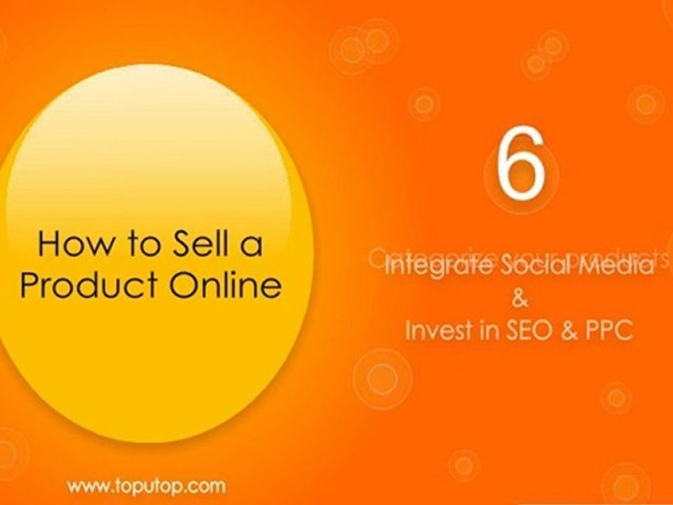 How to Sell a Product Online