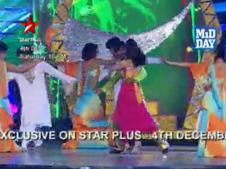 Prachi Desai performing at an sports event