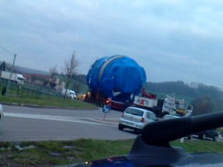 Passage du convoi à Moyenvic pour les salines de Varangevill