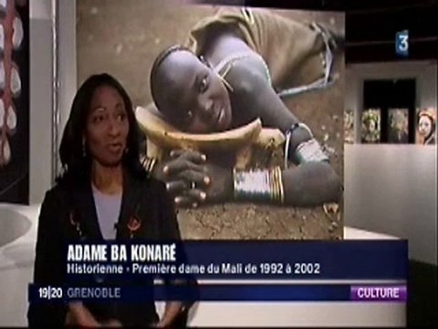 Madame Adame Ba Konaré au Musée dauphinois - Grenoble