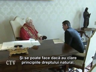 Benedict al XVI-lea: Nu legilor pentru avort