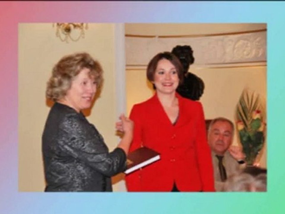 Елена Пиетиляйнен на презентации проекта "Шрамы на сердце"