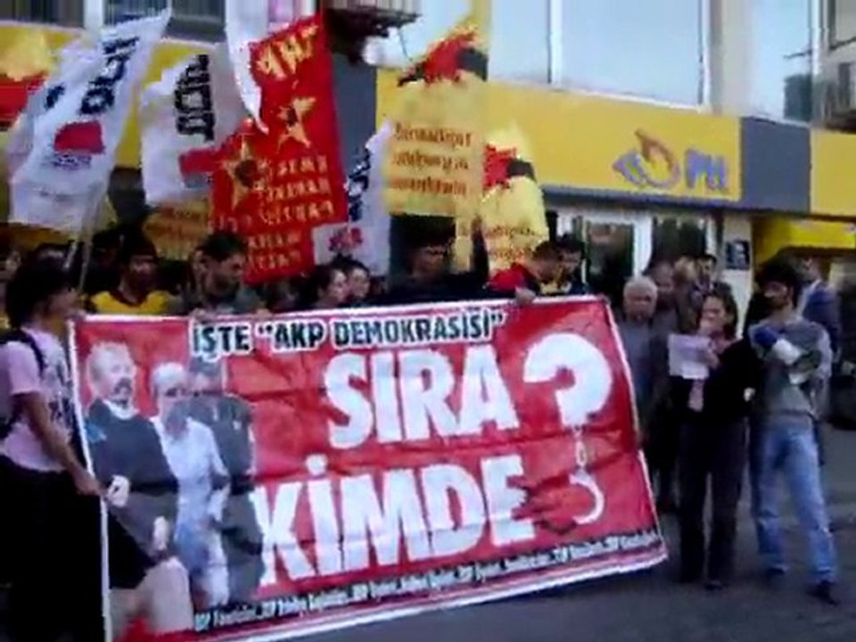 İzmir/SDP-TÖP, tutuklulara mektup, konak-ptt önü