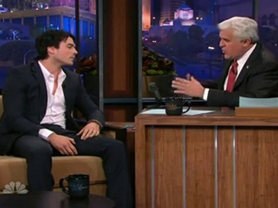 Ian Somerhalder on Jay Leno 12-2-10
