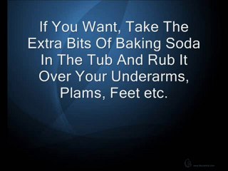Baking Soda Remedy For Excessive Sweating