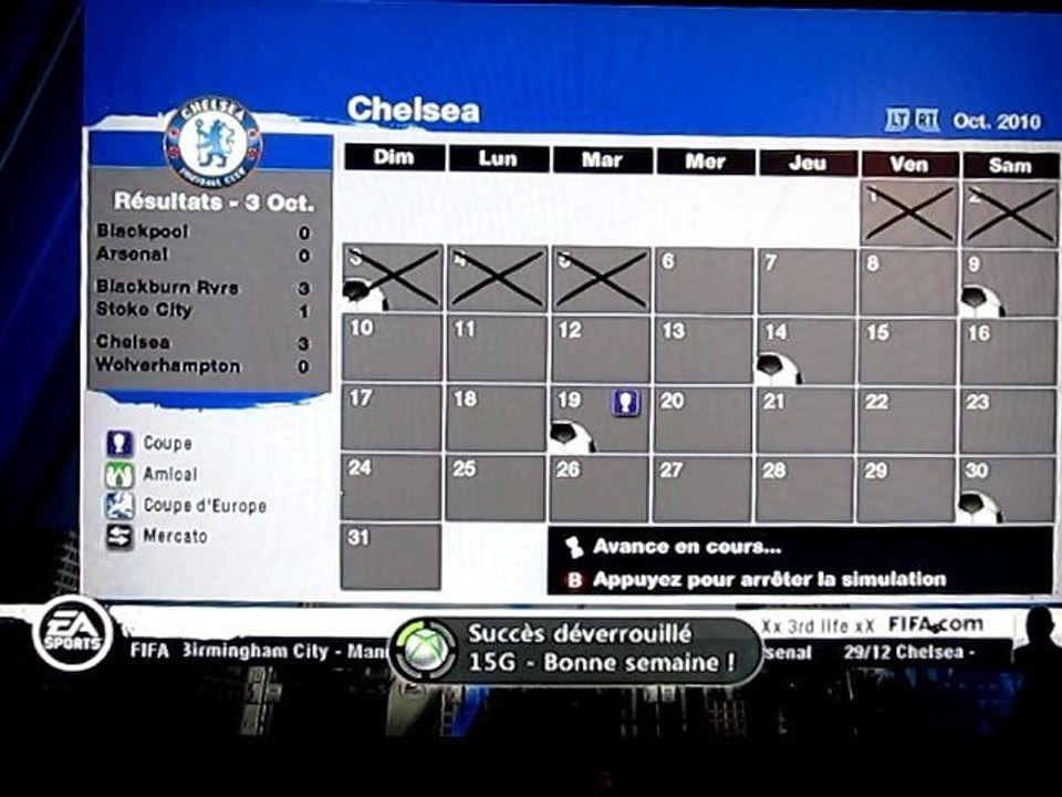 FIFA 11 - Succès [Bonne semaine] & [Une affaire de record]