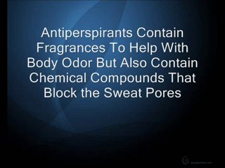 The Difference Between Deodorants And Antiperpirants