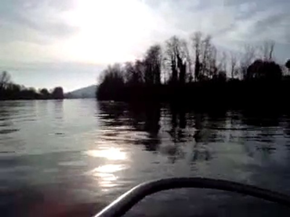 1ere sortie avec le nouveau bateau Elan T401 et son 9.9cv