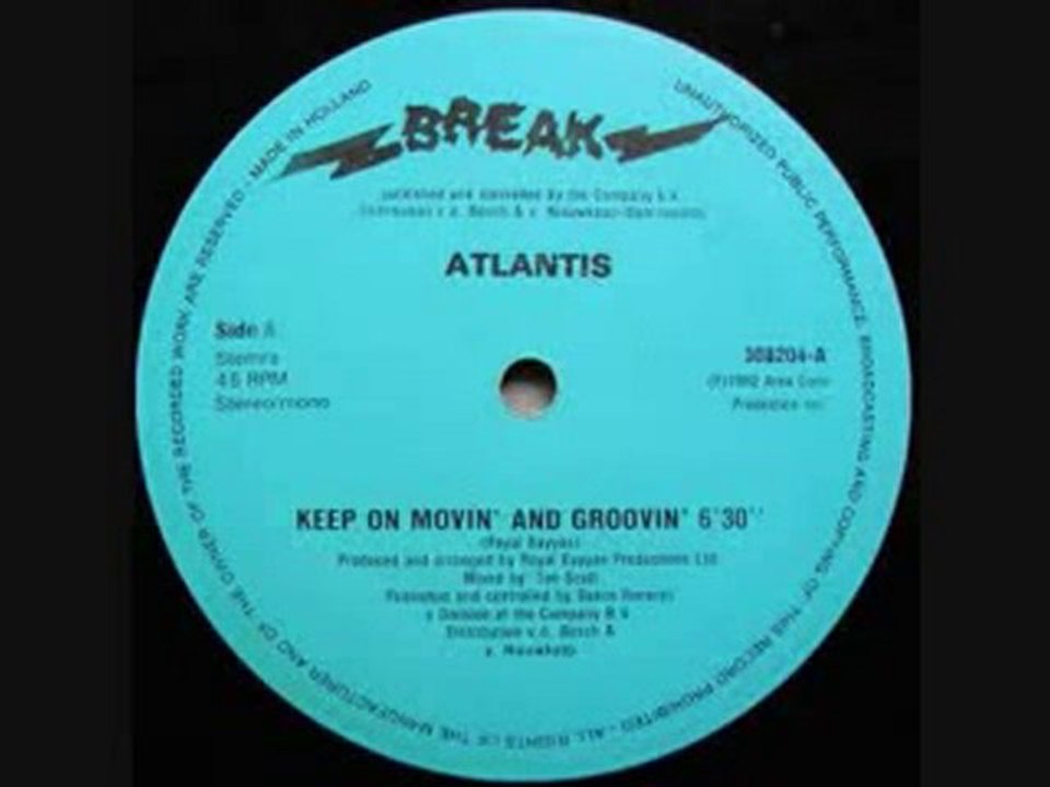80's Boogie - Atlantis - Keep on Movin' and Groovin' 1982