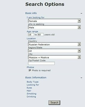 Adult match maker, Dating Direct site for finding Russian girl