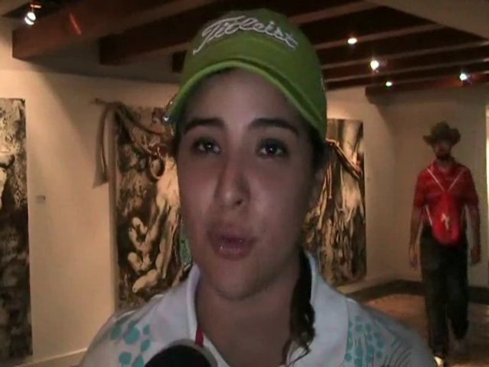 La estadounidense Michelle Wie logró su primer...
