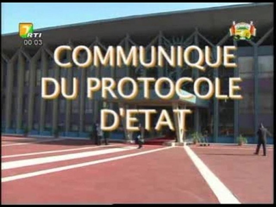 Communiqué en vu de l'investiture de Laurent Gbagbo