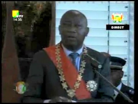 Discours d'investiture de Laurent Gbagbo