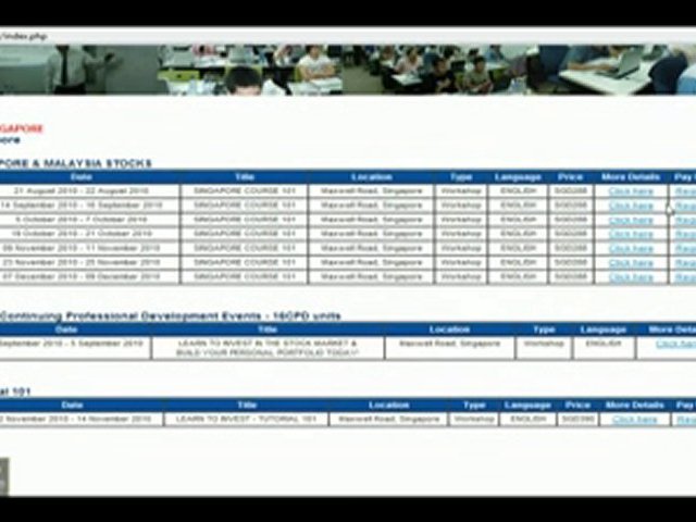How to find value investing courses/workshops/seminars
