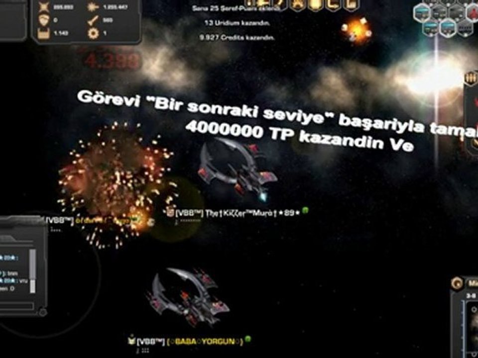 Darkorbit   Görevler -bir sonraki seviye