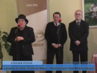 Eugenia Godja - lansare carte Florentin Nasui