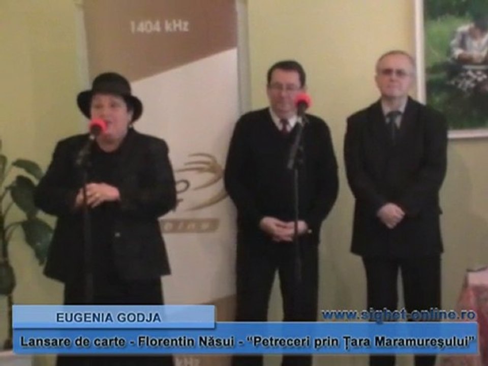 Eugenia Godja - lansare carte Florentin Nasui