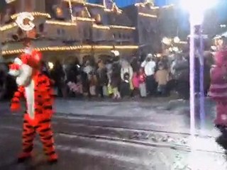 Parade de noel à disney