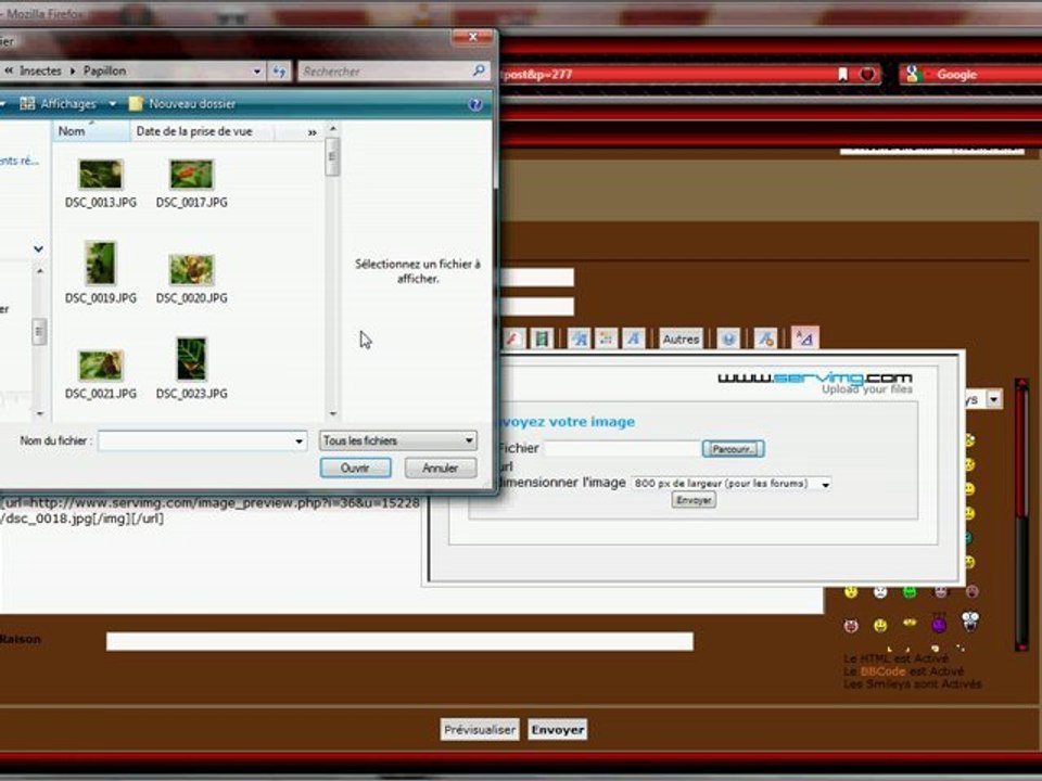 poster plusieurs photos