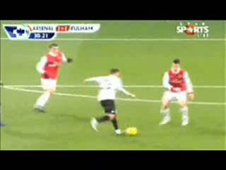 buts match Arsenal vs Fulham 2-1 Buts Samir Nasri