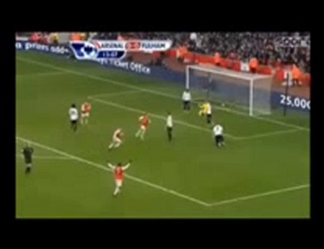 Premier but Samir Nasri Arsenal 2-1 Fulham 04-12-2010