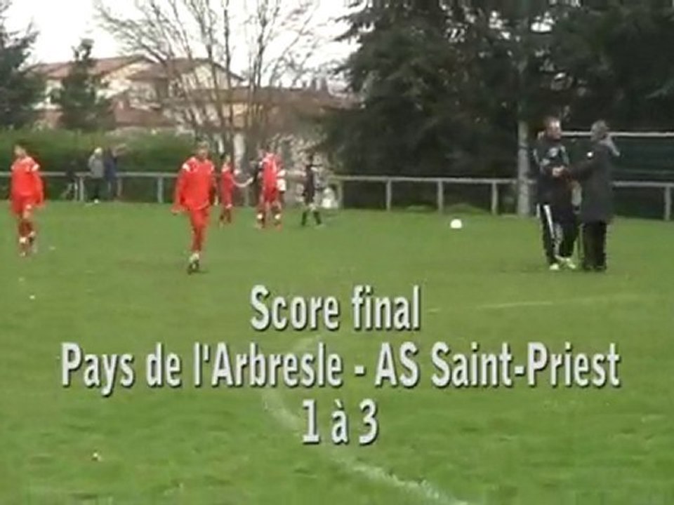Pays de Arbresle - AS Saint-Priest  U13 Label 20-11-2010
