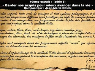 Méthode Colin - 1ère présentation.