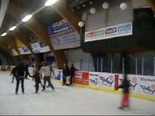 Wolven op schaatsen