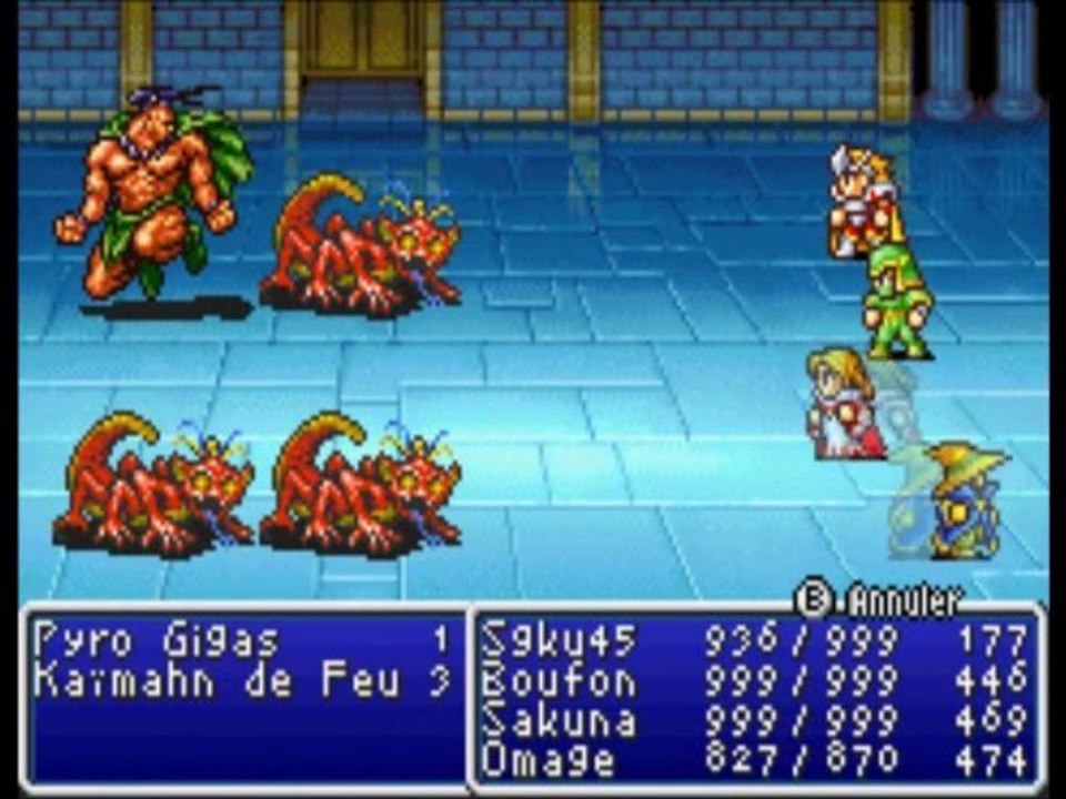 Final Fantasy I 32) Le retour vers le passé :3