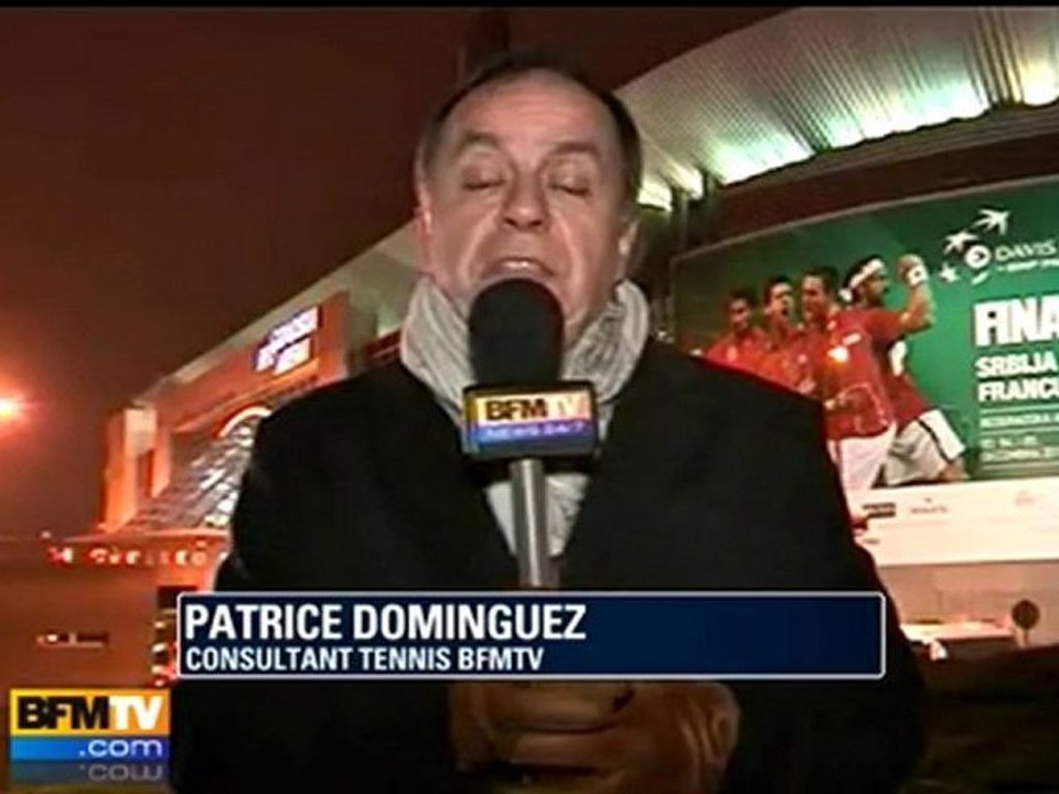 Coupe Davis : la France mène 2-1 face à la Serbie