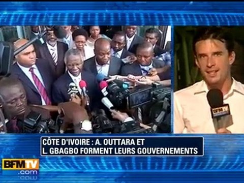 Ouattara et Gbagbo forment leurs gouvernements