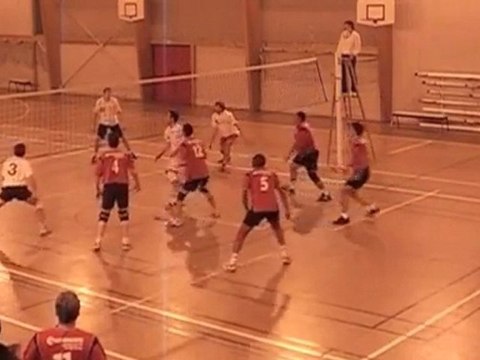 Prénationale volley : MJC Dole vs AL Morteau 19.11.2010