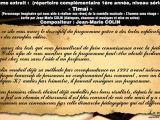 Présentation de la méthode Colin