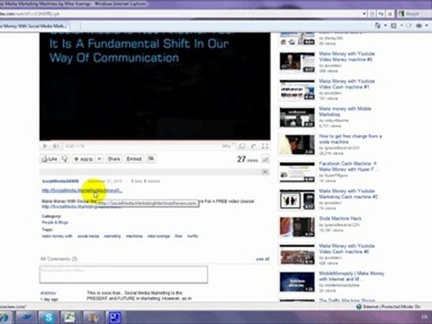 Free Tip #1 Social Media Marketing Machines by Mike Koenigs