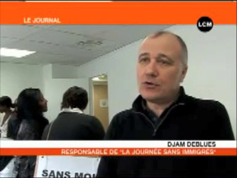 LA JOURNÉE SANS IMMIGRÉS À MARSEILLE