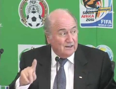 Medio Tiempo.com - Joseph Blatter habla sobre el futbol internacional