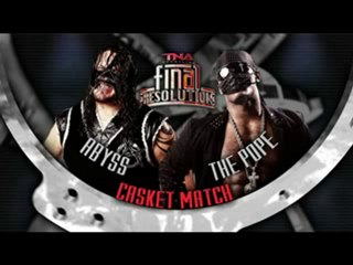 Abyss vs D’Angelo Dinero - TNA Final Resolution 2010 Results