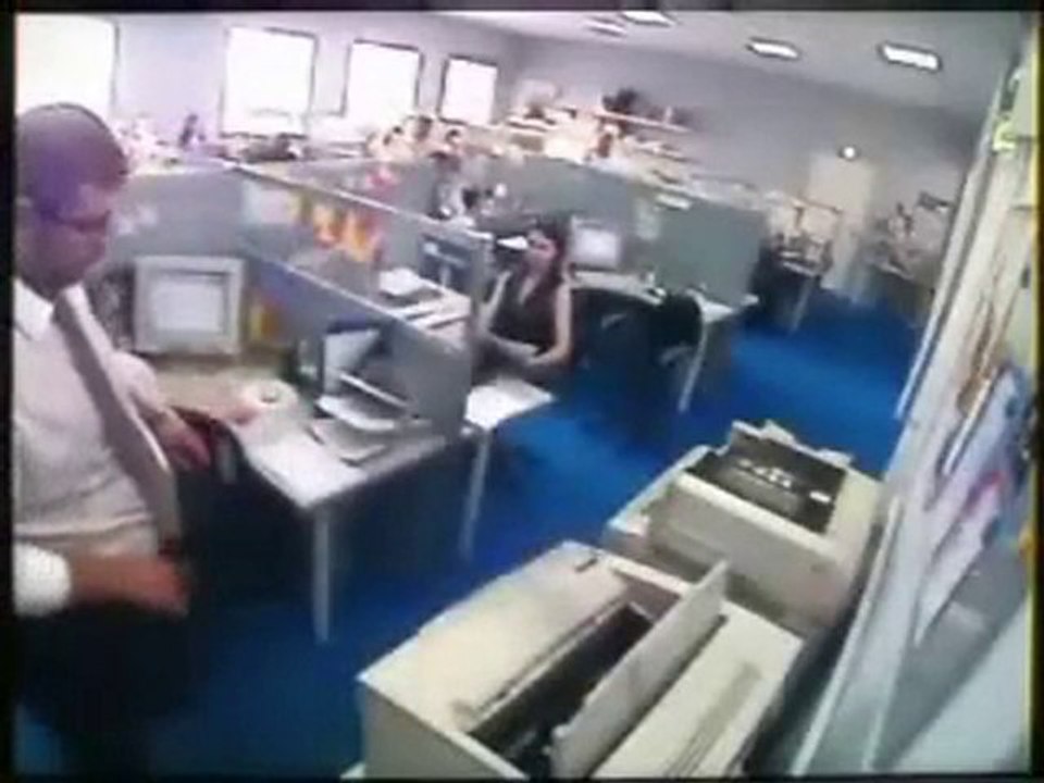 Very funny office stress print that